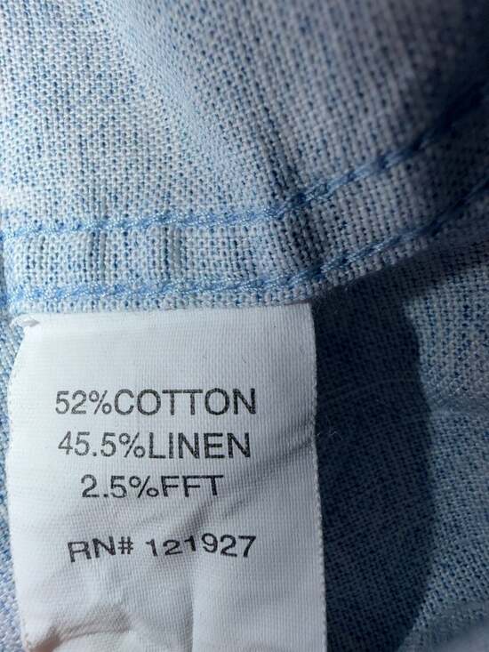 johnnie-O JMWS1200 Hangin’ Out Button Down Shirt XXL Coronado Blue - Picture 4 of 5